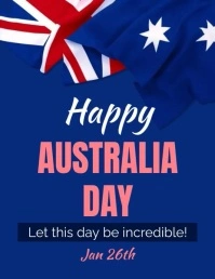 Australia Day Flyer Video template