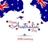 australia day instagram post, australia day template