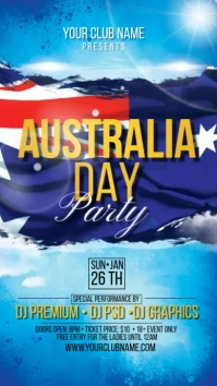 Australia Day Party Instagram Template