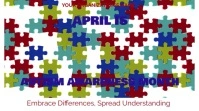 Autism acceptance month video Ekran reklamowy (16:9) template