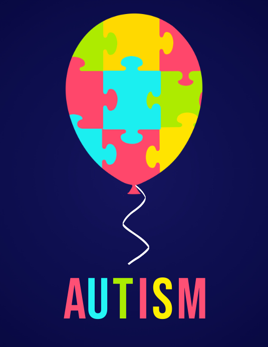 Autism Awareness, Autism, autism flyer Template PosterMyWall