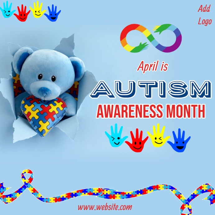 Copy of autism awareness day,autism awareness month | PosterMyWall