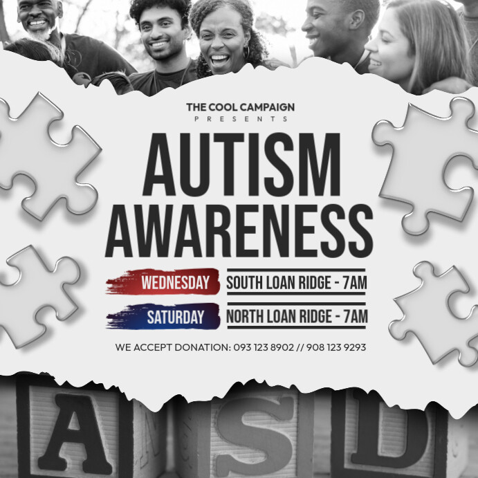 Autism Awareness Template | PosterMyWall