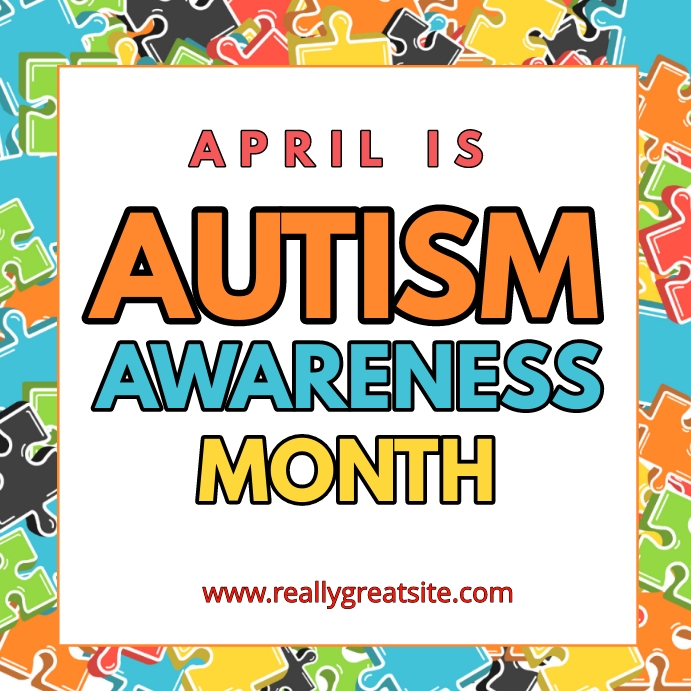 Autism awareness month Instagram post. Template | PosterMyWall