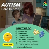 autism care center Quadrato (1:1) template