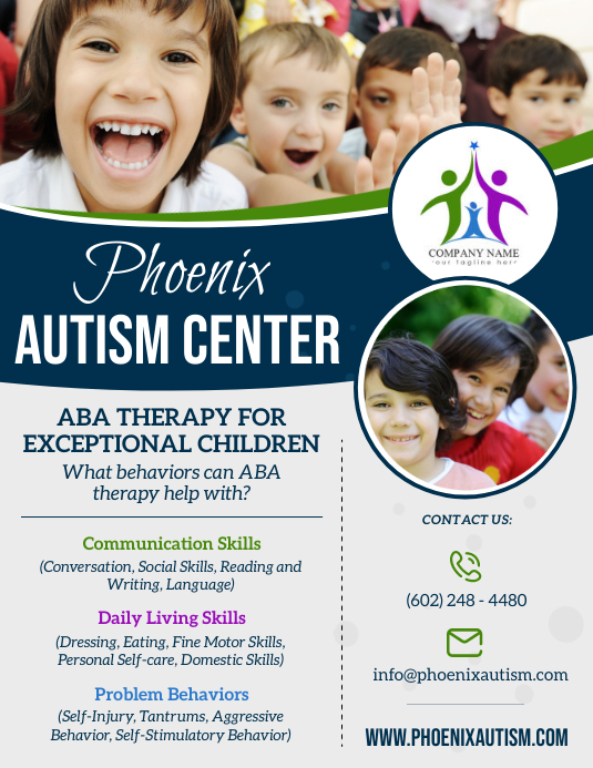 Autism Center Flyer Template PosterMyWall