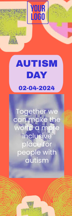 Autism Week Design autism day celebration design Template | PosterMyWall