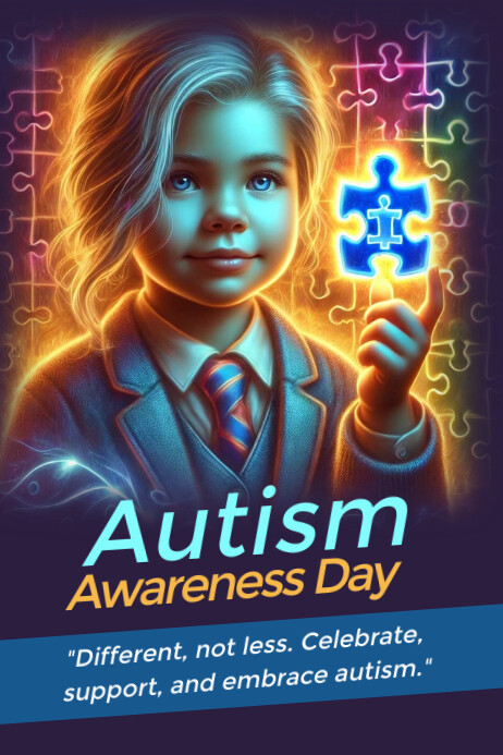 Autism Poster Sample Copy of Autism | PosterMyWall