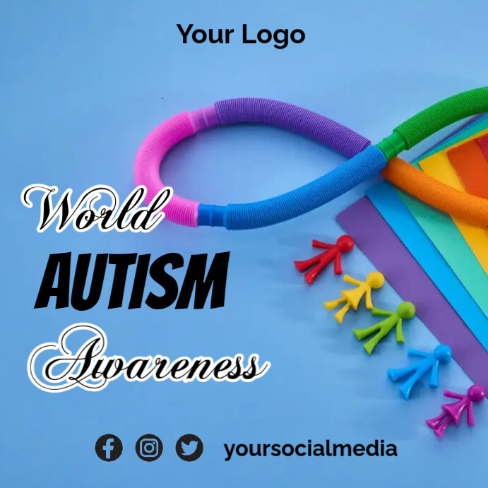 Autism Poster Template PosterMyWall