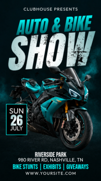 Auto & Bike Show Instagram-verhaal template