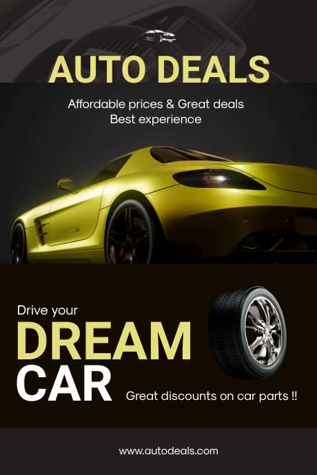 Auto Dealership Poster Template | PosterMyWall