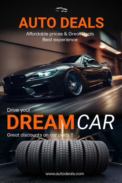 Auto Inner Poster Auto Dealership Poster Template | PosterMyWall