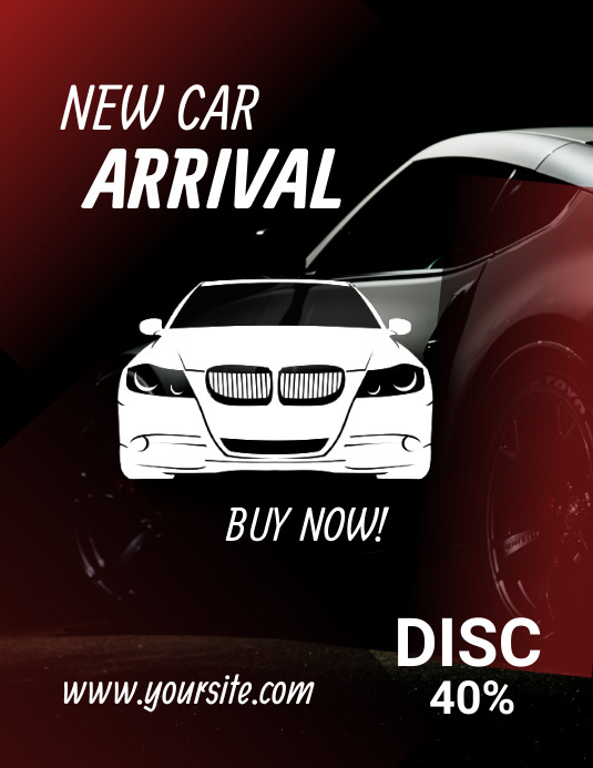 Logo Auto Promo Auto Deals Car Arrival Sale Promo | PosterMyWall