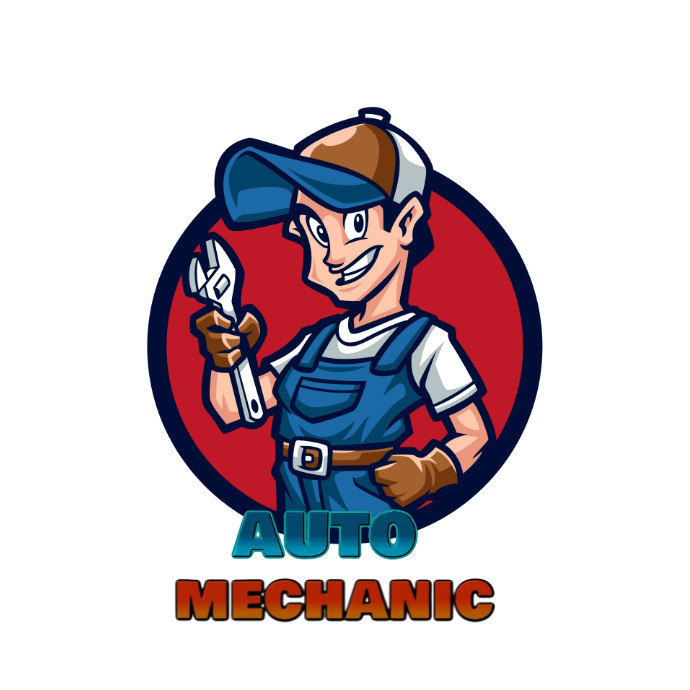 auto mechanic logo design 徽标 template