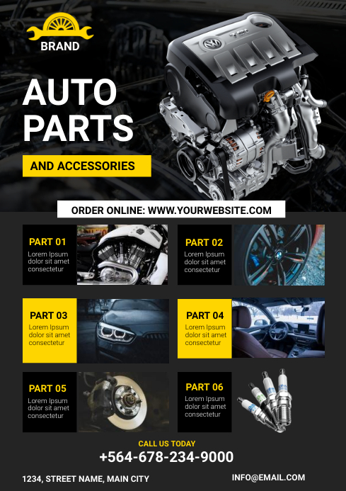 Copy Of Auto Part Sale PosterMyWall copy-of-auto-part-sale-postermywall