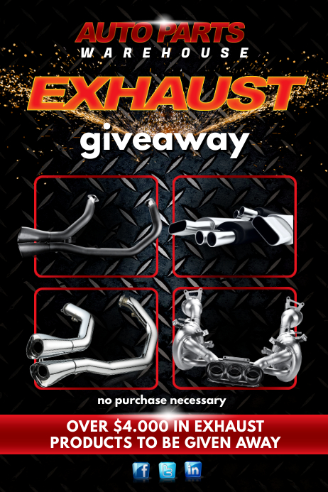 Auto Parts Poster Template | PosterMyWall