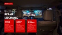 Auto Repair Mechanic Service Facebook Video template