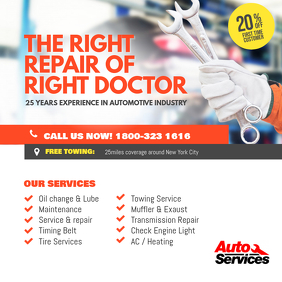 570 Auto Repair Customizable Design Templates Postermywall