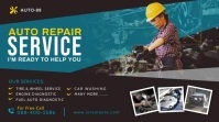 Auto Repair Services Twitter Post template