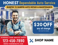 Auto Service Template Flyer (US Letter)