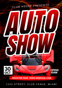AUTO SHOW Template PosterMyWall