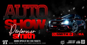Negro Auto Show Facebook Gedeelde Prent Template