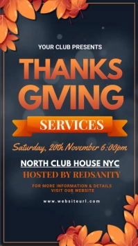 Autumn, autumn festival,event,Thanksgiving Instagram Story template