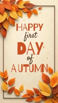 Autumn, autumn festival,event,Thanksgiving Instagram na Kuwento template
