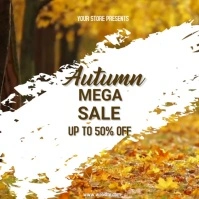 Autumn, autumn festival,event,Thanksgiving Instagram Post template