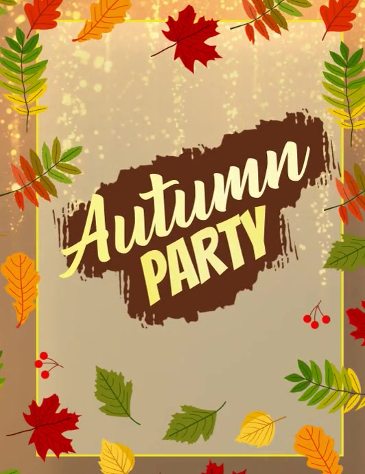 Copy of Autumn, fall, harvest, pumpkin patch | PosterMyWall