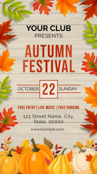 76.3K+ Free Fall Poster Templates | PosterMyWall