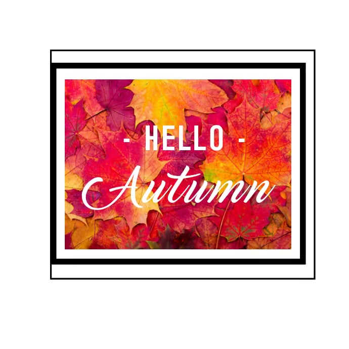 autumn animation poster template | PosterMyWall