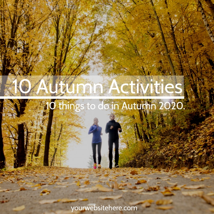 Autumn Blog Post | PosterMyWall