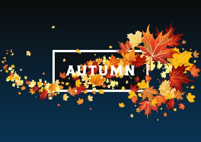 autumn card Template | PosterMyWall