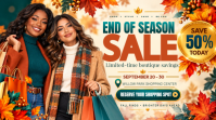 End of Season Sale YouTube-miniature Template