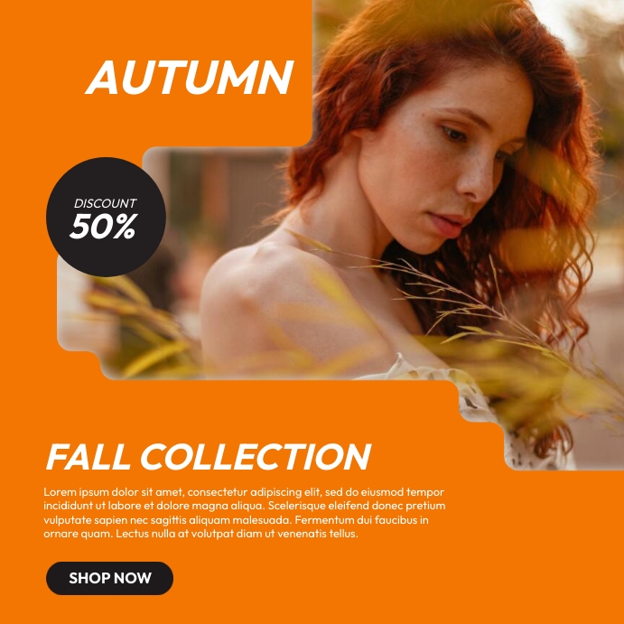 Fall Autumn Collection Autumn Collection Template | PosterMyWall