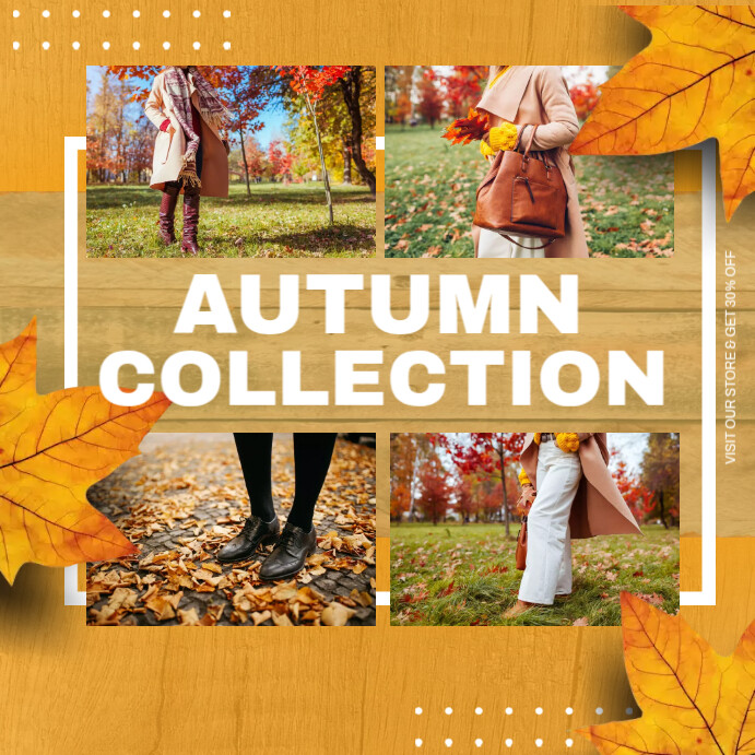 Autumn Collection Template | PosterMyWall