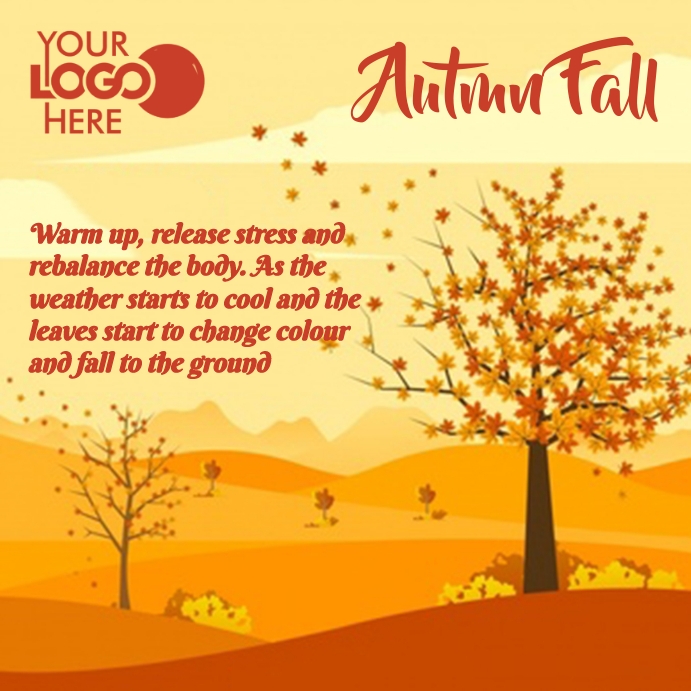 autumn Template | PosterMyWall
