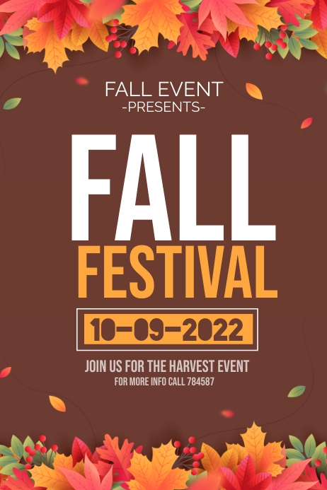Autumn Template | PosterMyWall