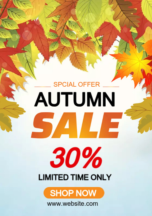 Autumn Template PosterMyWall