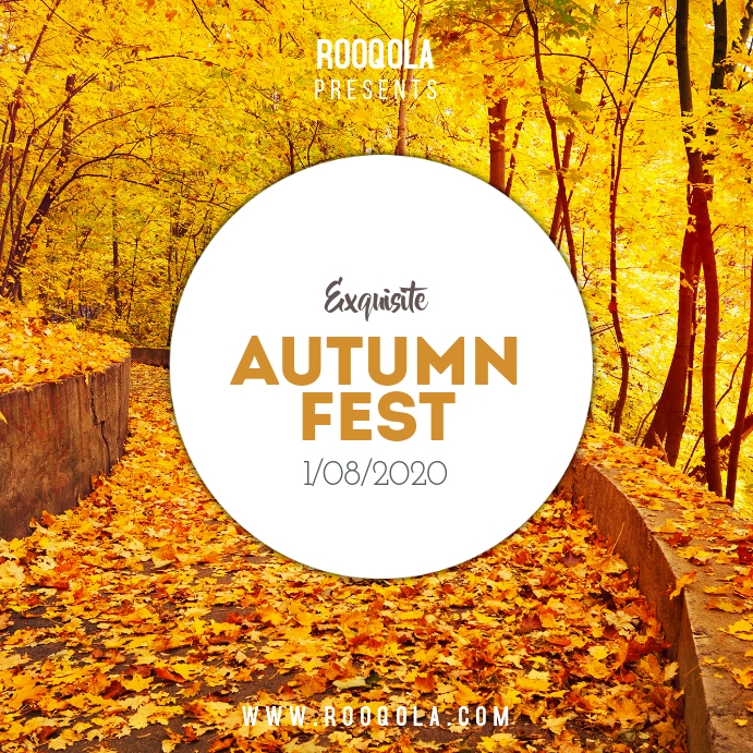 Autumn Template | PosterMyWall