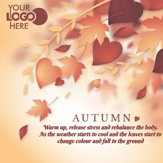 Aug Fall Posts autumn Template | PosterMyWall