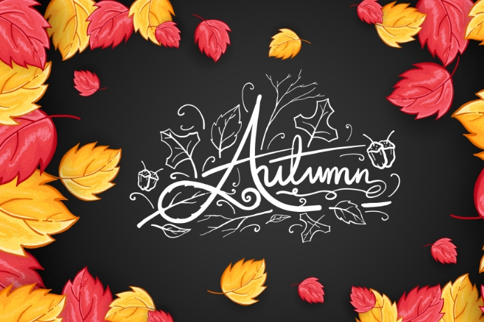 Autumn Template PosterMyWall