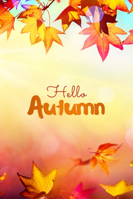 Autumn Template | PosterMyWall