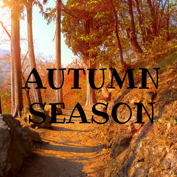 Aug Fall Posts Autumn Template | PosterMyWall