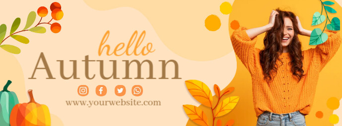 Portadas Fall Plantilla de Autumn | PosterMyWall