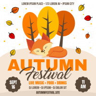 Banner Fall Event AUTUMN EVENT BANNER Template | PosterMyWall