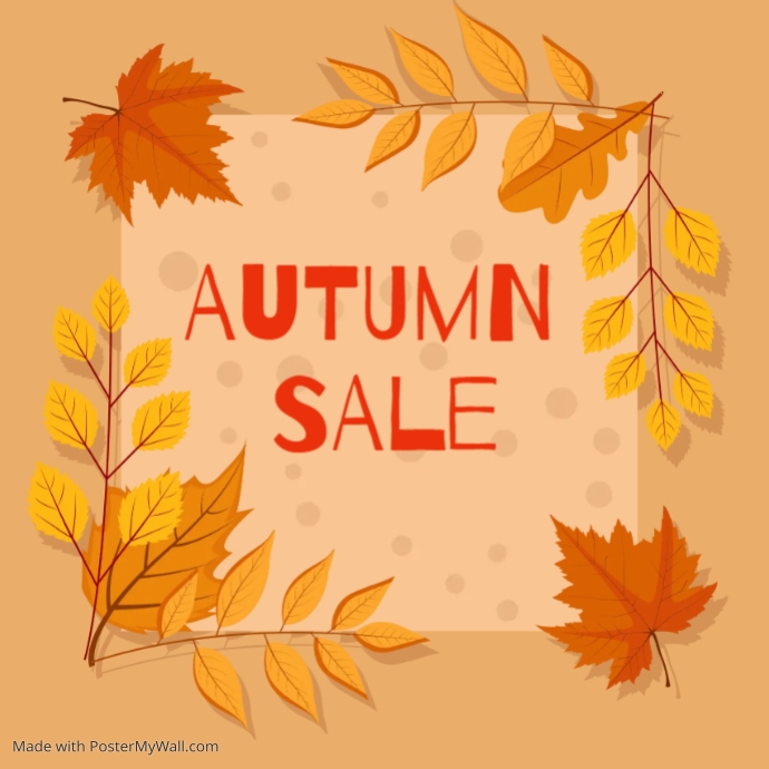 Fall Text Ad Copy of Autumn Events Ads | PosterMyWall