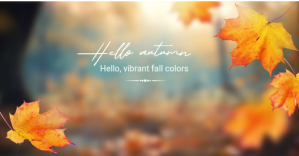 Bruin Autumn Season auf Facebook geteiltes Bild Template