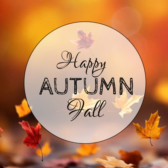 autumn fall Template | PosterMyWall